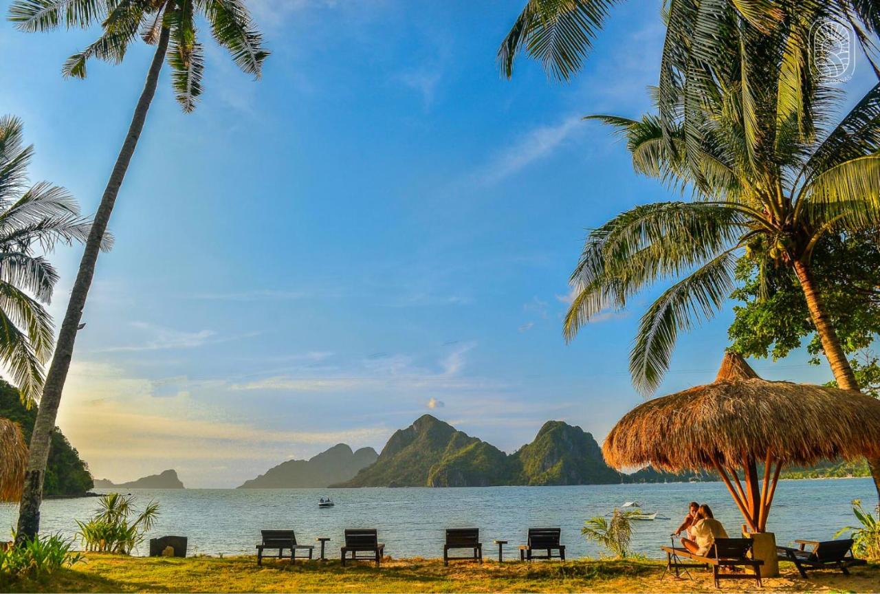 Sunset At Las Cabanas El Nido Kültér fotó